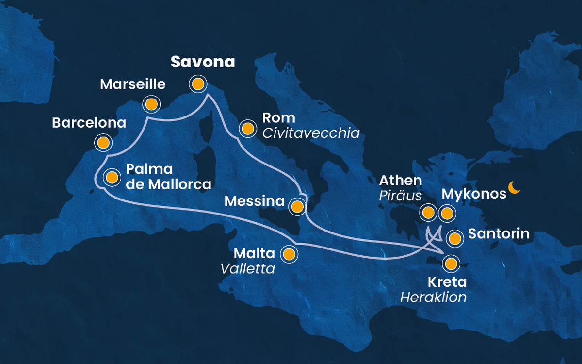 Großes Mittelmeer Abenteuer 2026